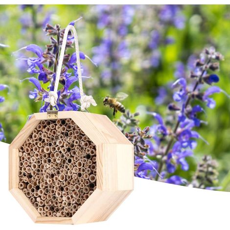 hotel per insetti – casetta per api selvatiche – coccinelle – habitat di nidificazione – giardino