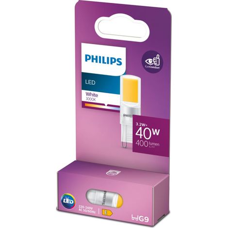 Philips/Signify G9 G9 Lampadina LED 3.2W 400Lm 3000ºK 15000H [PH-8719514303775] (1/2)