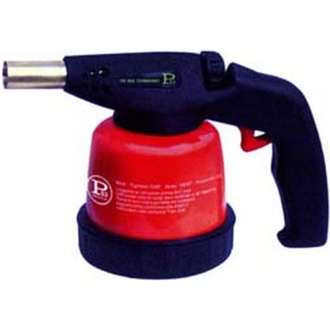 1PZ SALDATORE A GAS IN METALLO ACCENSIONE PIEZO ELETTRICA supporto in metallo, accensione piezo elettrica