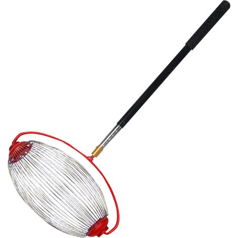 Rullo raccoglitore di noci da 45-150 cm, rullo per castagne, raccoglitore di noci rotante, raccoglitore di noci in alluminio con asta telescopica (1/5)