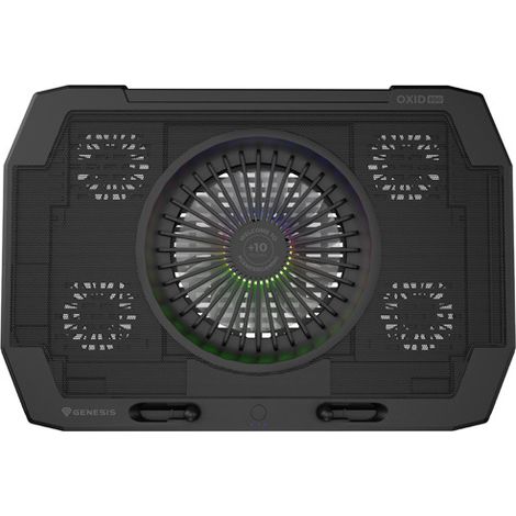 Base di raffreddamento per laptop Genesis OXID 850 nera (NHG-1858) (1/5)