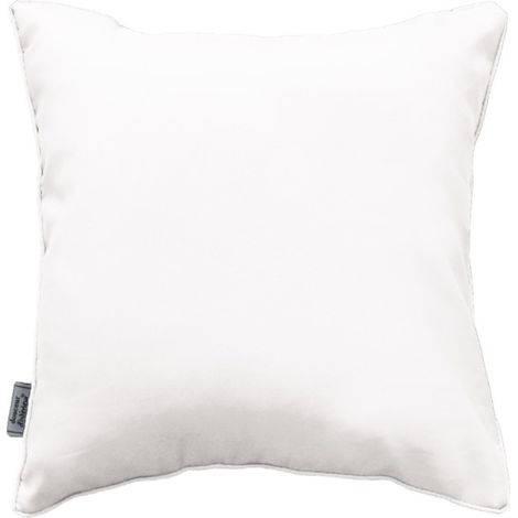 Coussin Déco "Essentiel" 60x60cm Blanc (1/3)