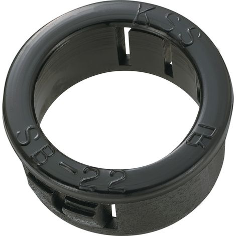 TRU COMPONENTS TC-SBR22203 Kabeldurchführung   Klemm-Ø (max.) 17.5 mm Plattenstärke (max.) 3.2 mm Po