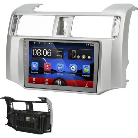 Système GPS 9 pouces Navigation Auto WiFi Bluetooth 4.0 Multimédia USB Android 10.0 pour Toyota 4Runner 2014-2019 (2+32Go) (1/5)