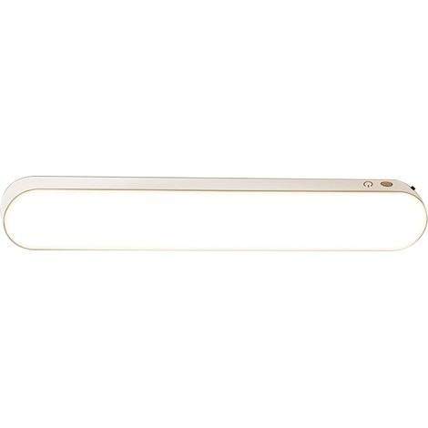 Lampe LED sous meuble, à intensité variable, magnétique, USB, adhésive, pour placard, lampe de lecture pour cuisine et dressing (1/5)