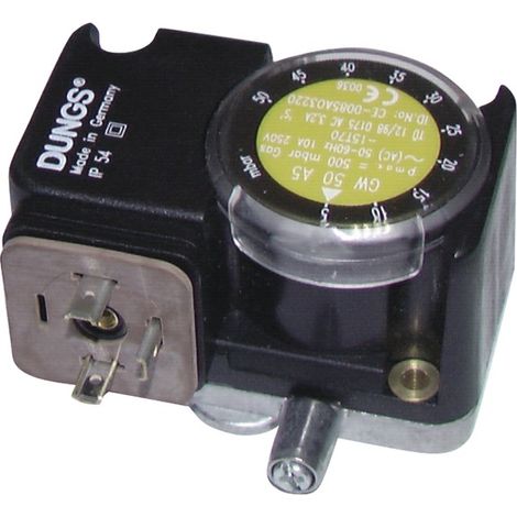Pressostat gaz GW50 - A5/1 , Ref.691378, WEISHAUPT par diff - Besoin D'Habitat