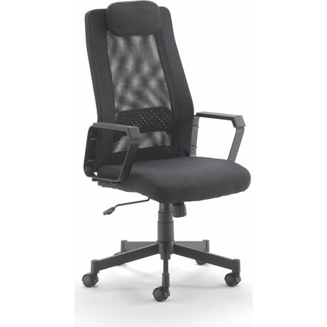 POLTRONA UFFICIO MOD. COMFORT NERO (1/2)