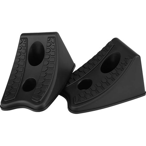 Cales de Pneu, Cales de Roue de Bouchon de Pneu pour Voitures avec Butées Antidérapantes en Plastique pour (1/5)