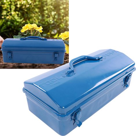 Boîte à outils portable en fer Oubang 206106 avec loquet métallique (1/5)