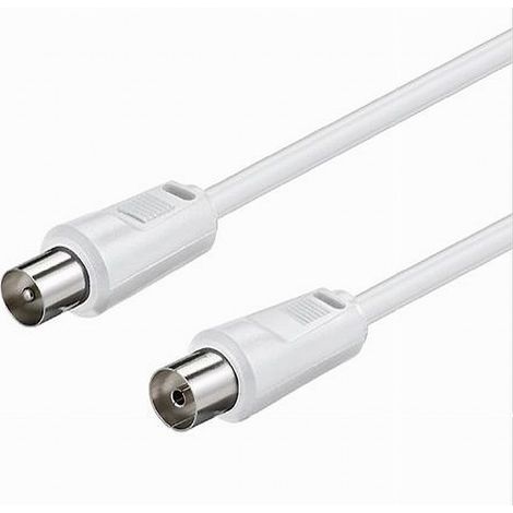 TRADE SHOP - Cavo Antenna Maschio-femmina Coax 15mt Tv Hdtv Dvb-t2 Uhf/vhf Prolunga Cav-at15m - (1/2)