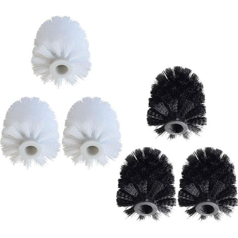 de brosse en plastique de rechange pour brosses de toilette (1/3)
