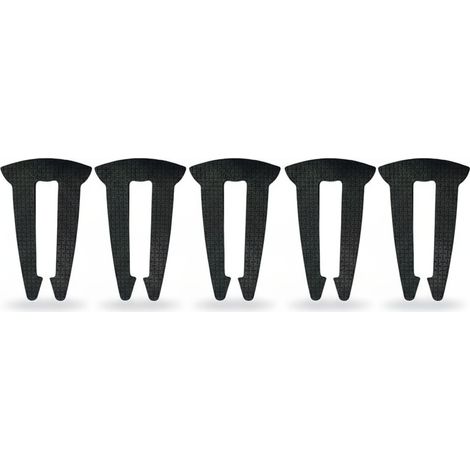Clips de Sécurité en Silicone pour Boutons de Cuisinière - Installation Facile, Résistance à la Chaleur - Lot de 5 (1/5)