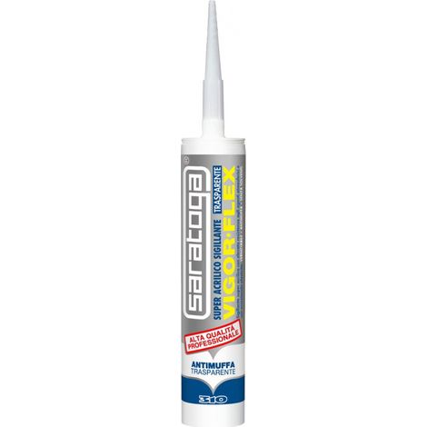 Saratoga SIGILLANTE ACRILICO VIGORFLEX TRASPARENTE 310ML AN (1/2)