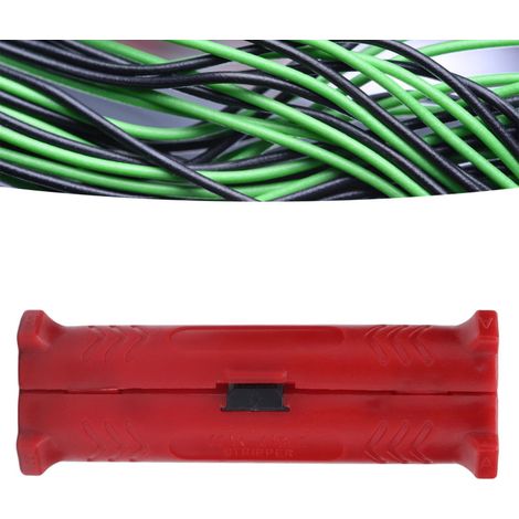Pelacables para cable coaxial aislado, de doble extremo, herramienta manual para pelar cables Ethernet MT-1660