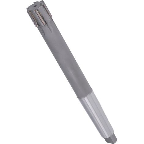 Alésoir machine carbure cimenté queue conique outil usinage acier carbone fonte Ø36 H8 YG 6 lames (1/5)