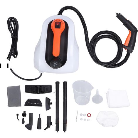 Nettoyeur Vapeur Haute Température et Pression 1800W 1,6L 320°F Prise UE 220-240V, Machine de Lavage à Vapeur Multifonction pour Ménage (1/5)