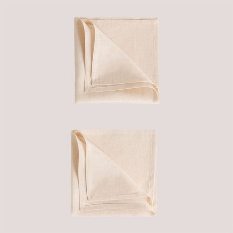 Set de 2 servilletas en lino Zendan SKLUM