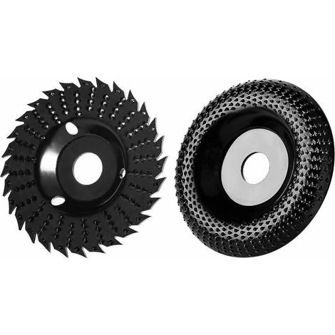 Disque Bois Meuleuse, 125mm Disques de Meuleuses à Rectifier, Disque Abrasif en Bois, Meuleuse d'angle en Carbure de Tungstène, Roues pour Meuleuse d'angle (1/5)