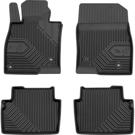 Tapis de Sol de Voiture pour Mazda 6 III Break 2012-2018 Pre-FL TPE Noir 4Pcs (1/5)