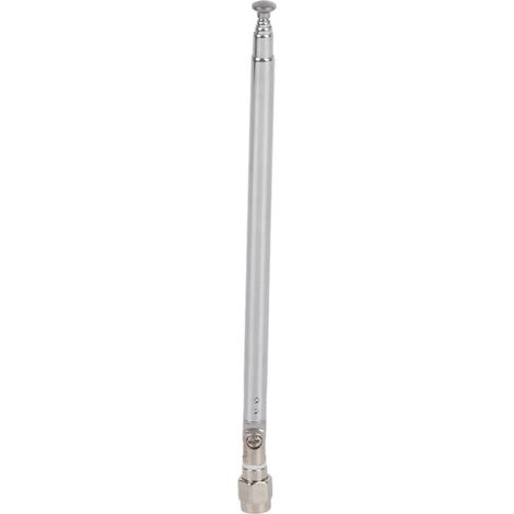 Antenne Télescopique Sma Connecteur Mâle Alliage D'argent pour Antenne Sma de Communication Radio LimeSDR 40MHz-6G. (1/5)