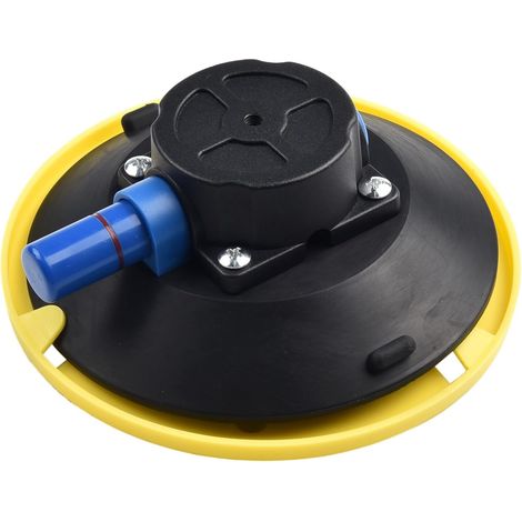 Ventouses sous vide de 15,2 cm avec pompe manuelle et filetage intégré M6 M8 1/4 3/8 pour montage et maintien d'équipements sur verre, métal, et surfaces de véhicule (M6) (1/5)