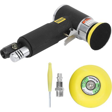 Ponceuse pneumatique, polisseuse 2/3 pouces, meuleuse excentrique YC-2611 (1/4)