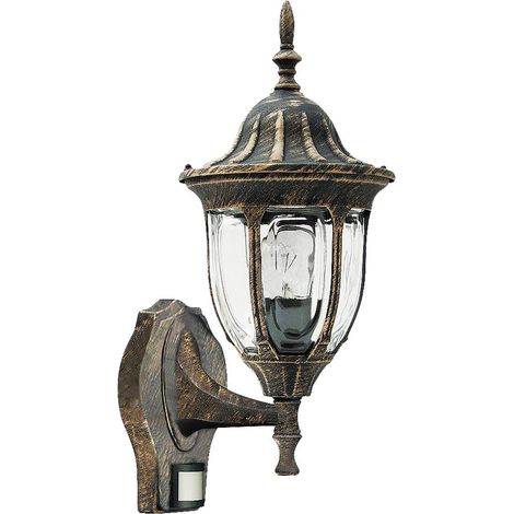 rabalux 8370a + + to e, Milano Lampada da parete, metallo, 60Watts, E27, Oro antico, 22X 16, 5x 28cm (1/3)