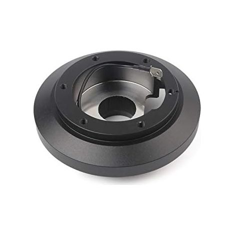 Short Steering Wheel Hub Adapter Compatible For Audi A4 A6 A8 VW Jetta Golf Black SRK-180H (1/5)