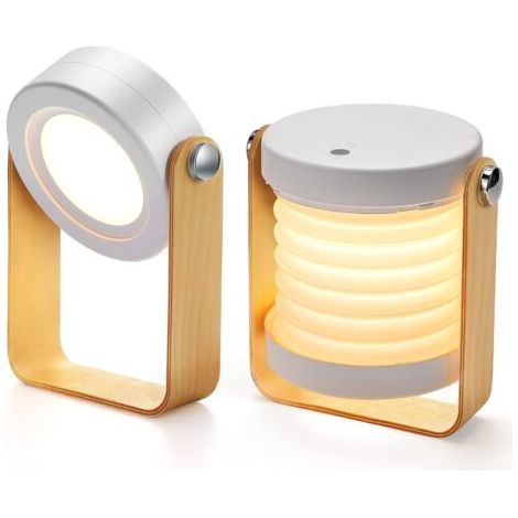 BUNTHAUS Lampe de chevet à lampe tactile à intensité variable, lampe de chevet portable avec veilleuse de sécurité portable (1/5)