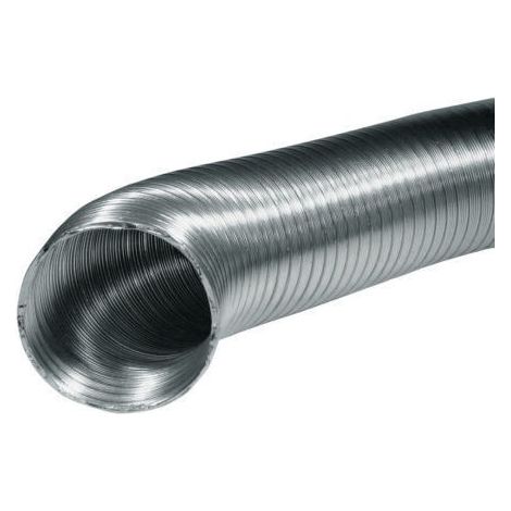 Tuyau flexible spiroflex aluminium 130 mm 1 mètre (1/2)
