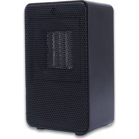 Mini radiateur soufflant avec chauffage rapide de 2 s, protection contre les basculement et la surchauffe,  pour salle de bain, bureau, salon