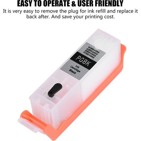 Cartouche d'encre rechargeable 5 couleurs PGI-850/CLI-851 avec puce ARC pour Canon PIXMA MG6380/MG5480