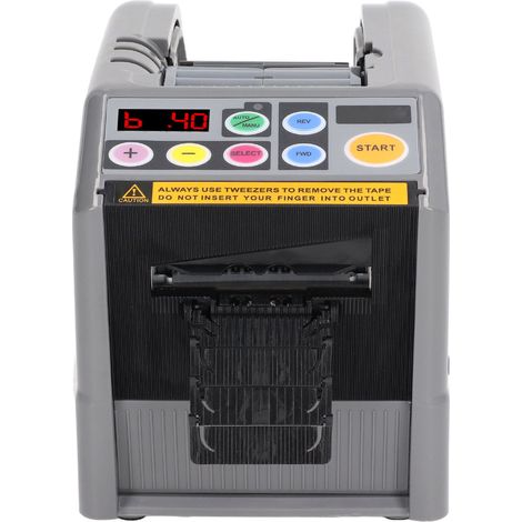 Automatischer elektrischer Klebebandabroller, manuelle und automatische Schneidemaschine, Doppelfunktion für Büro und Haushalt, 220-V-EU-Stecker (1/5)