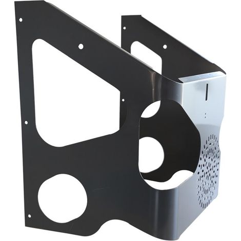 Facade de capot aérée pour bétonnière professionnelle – Tôle en acier – S'adapte aux modèles 350L à 480L – Compatible ALTRAD et Guy Noel