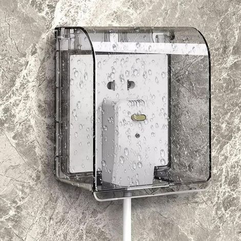 Protection étanche pour prise de courant - PZCC - Kamanan 86 - Résistant aux intempéries - Anti-corrosion - Noir (1/5)