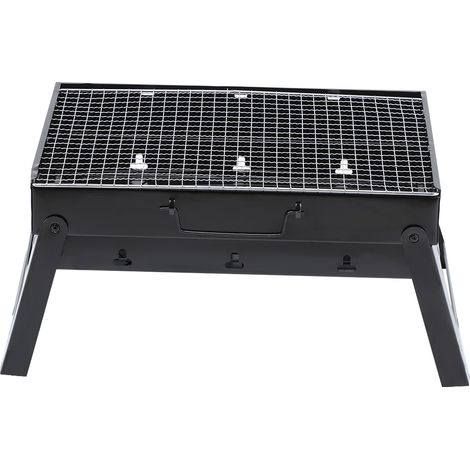 1 Gril à charbon pliable, ventilation multiple, cadre épais, stable, pour camping et patio（Troisième trimestre : septembre） (1/5)