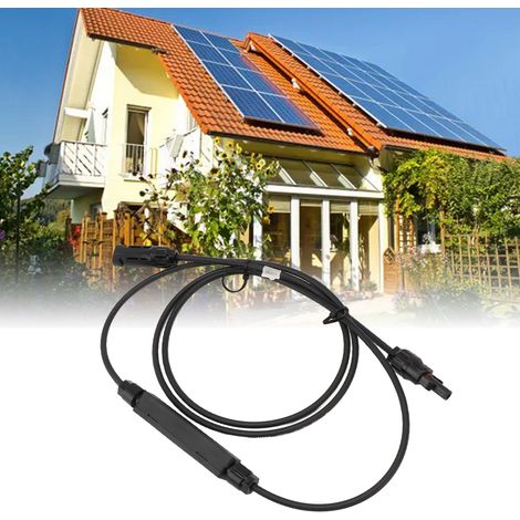 MC4 wasserdichtes Photovoltaikkabel für die Innenausstattung MC4 Photovoltaikkabel zum Anschluss an die Anschlussdose von Solarmodulen. (1/5)