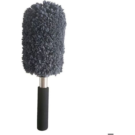 Brosse Jantes en Microfibre 36 cm Outil de Nettoyage pour Voiture Intrieur et Extrieur couleurs multiples LARGEIGHT (1/4)