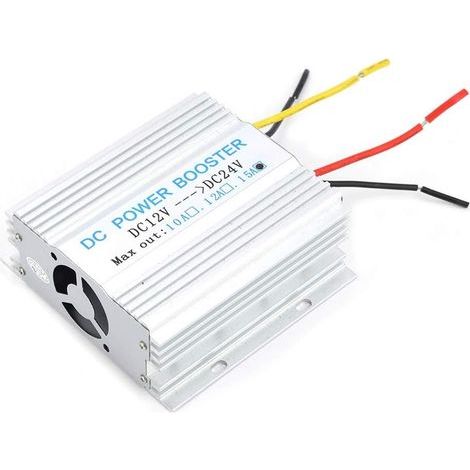 Convertisseur de Puissance, Alimentation de Voiture 12V à 24V Convertisseur DC-DC Inverter 15A (1/5)