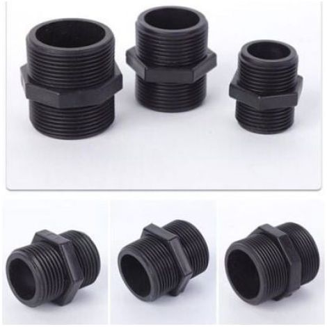 Adaptateur Pompe Irrigation - Raccord Conduite Eau 1.2 Pouces - Pour Systèmes Arrosage Jardin et Domestique - Lot de 3 (1/4)