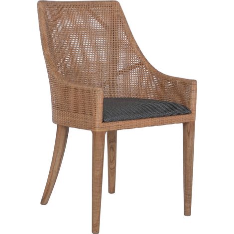 Silla Mindi Poliester 51X52X88 Gris (1/5)