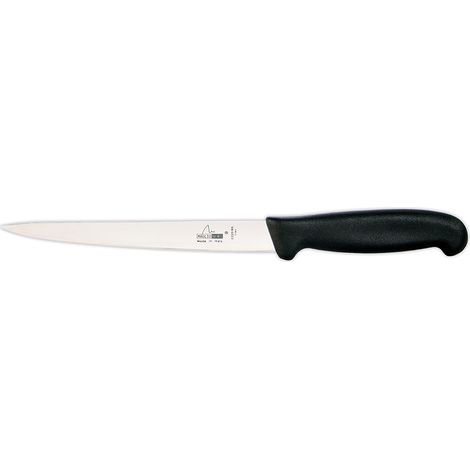Couteau à poisson en inox 18 cm Lux Line MAGLIO NERO