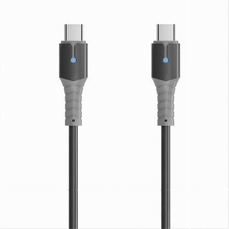 MaxTech - Cavo Type-c / Type-c Super Ricarica Veloce 5a 1mt Per Smartphone Tablet F-tc063 - (1/2)