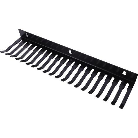 Carbon Steel Wall Mounted Cord Organizer with 5.5mm and 9mm Slots for Cable Management in Garage, Studio, Warehouse (1/5)