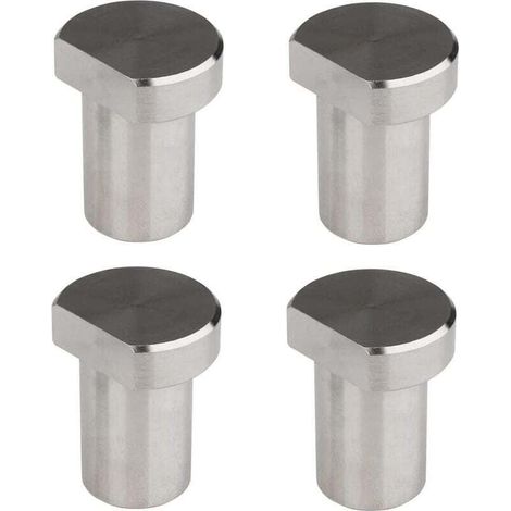 4 pièces Serrage de Table à Bois, Arrêts en Acier Inoxydable pour Table de Travail du Bois, Établis de Menuiserie pour Trou de Chiens, pour Fixer les Pièces (1/4)