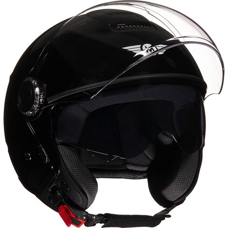 Jethelm Motorrad mit Visier Helm U-52