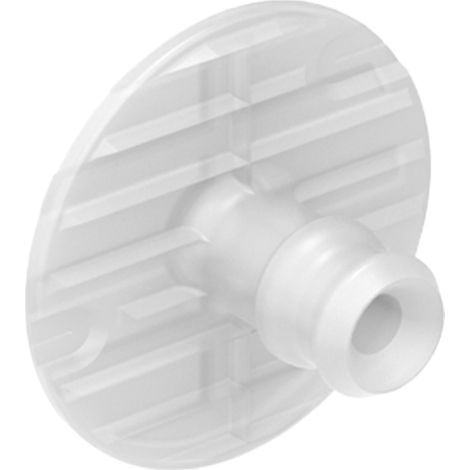 Clip mâle 10kg à coller/visser sl-m10 stratlock - Charge : 10 kg - Décor : Blanc - Fixation : A visser - Matériau : Nylon - FASTMOUNT (1/2)
