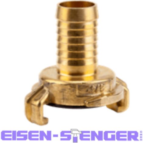 Gardena - Messing-Schnellkupplungs-Schlauchstück,  für 19 mm (3/4)-Schläuche - 07102-20