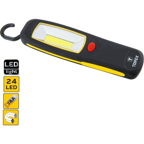 Werkstattlampe, 3xAA, COB