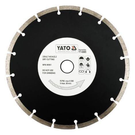 Yato YT-6005 accesorio para amoladora angular Corte del disco